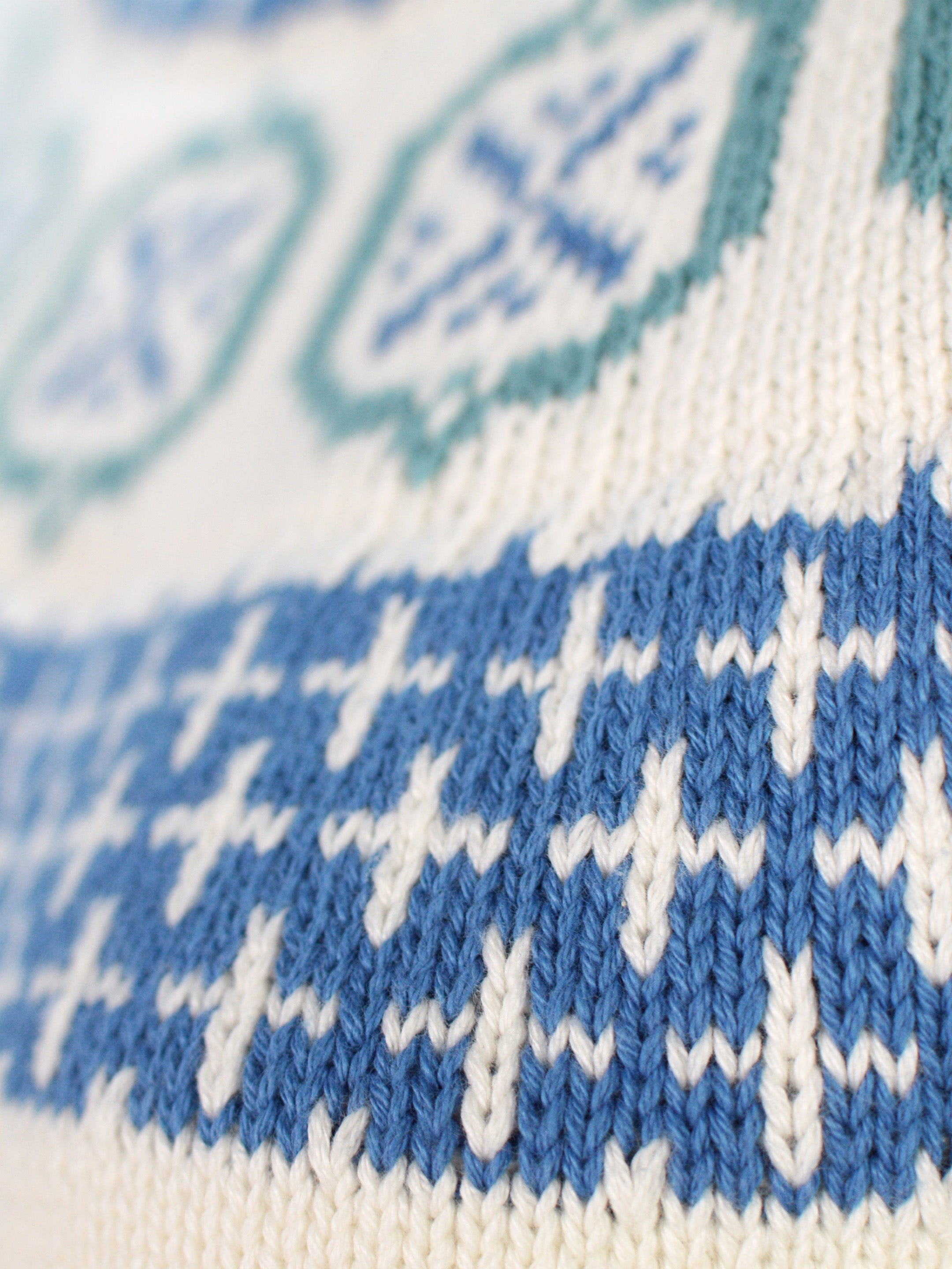 Jersey Mujer Glacier de Algodón Orgánico 100% Detalle Cenefa